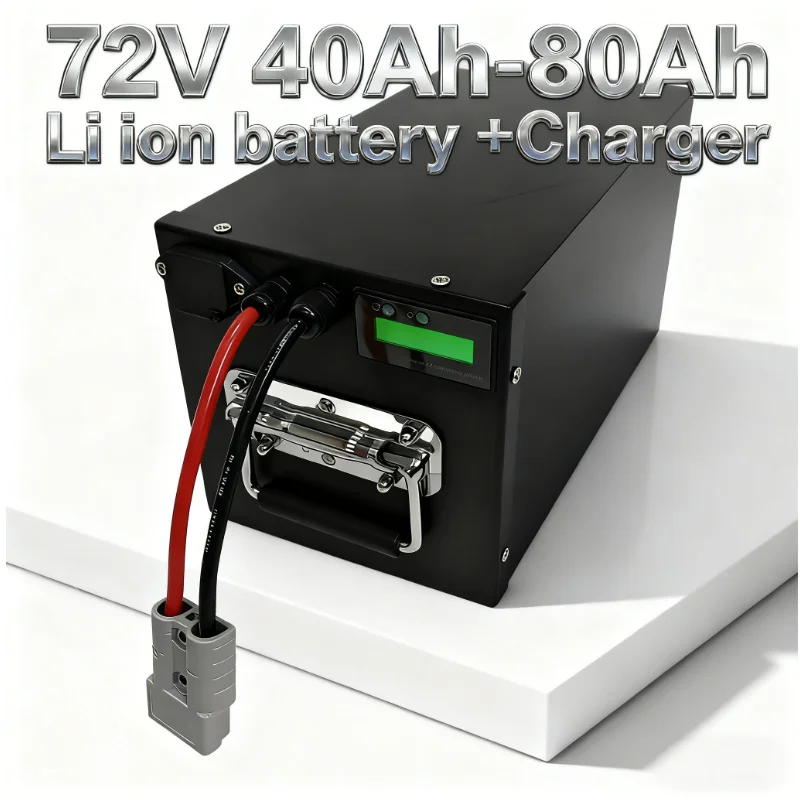 72V 40-80Ah リチウムイオンバッテリー BMS 付 - 72V 40Ah Lifepo4 Battery Pack のレビューと価格